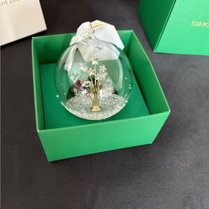 Swarovski Annual 2024 Ball Crystal Holiday Ornament (New in Box)